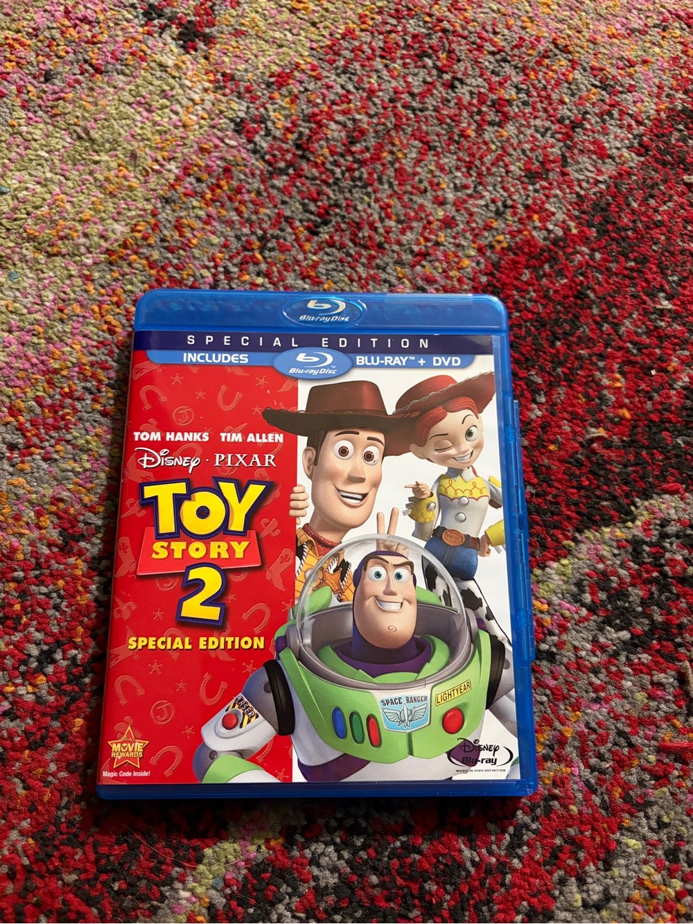 Disney Toy Story 2 Special Edition Blu-ray + DVD - Red & Blue